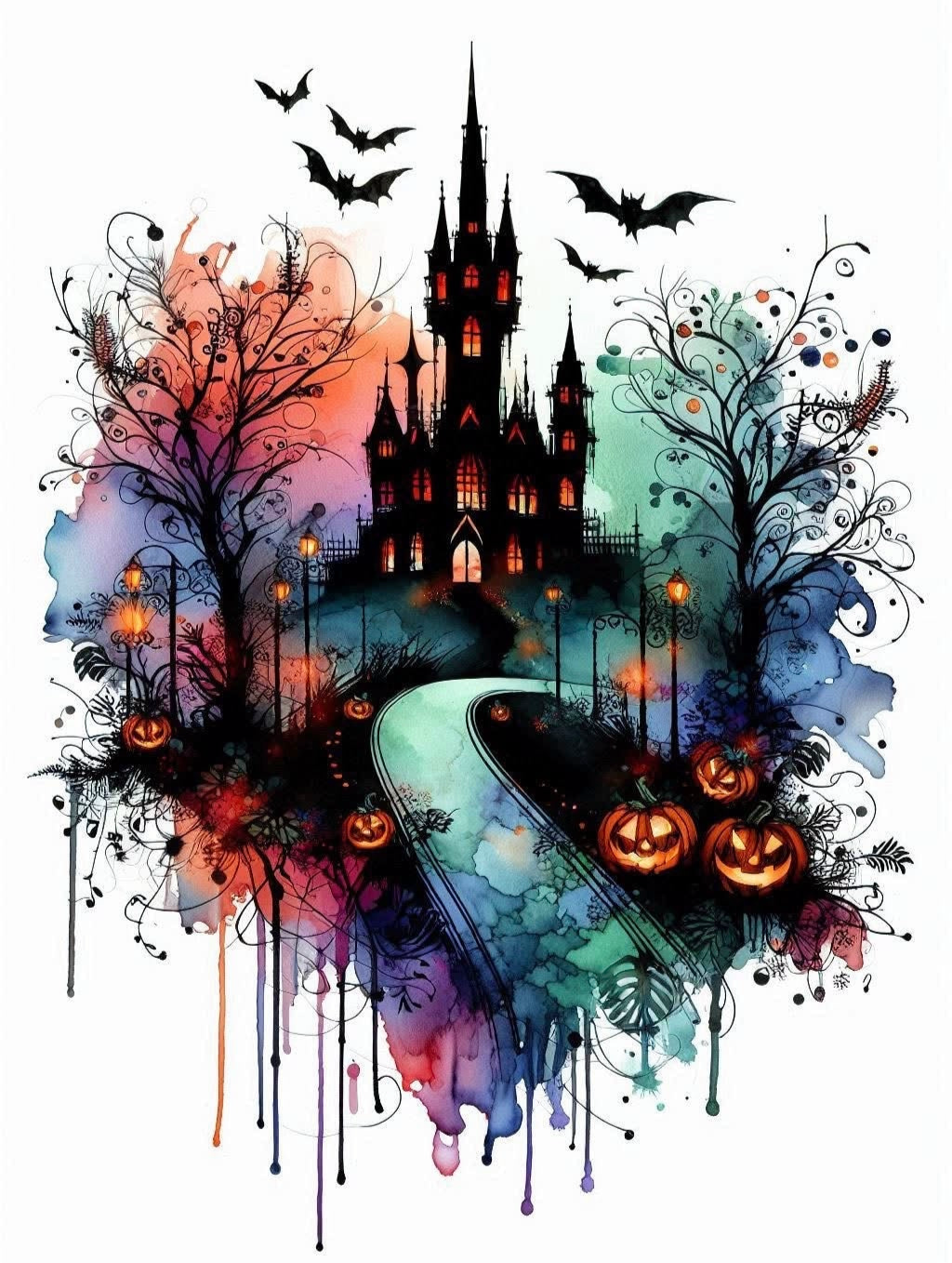 Enchanted Halloween Castle