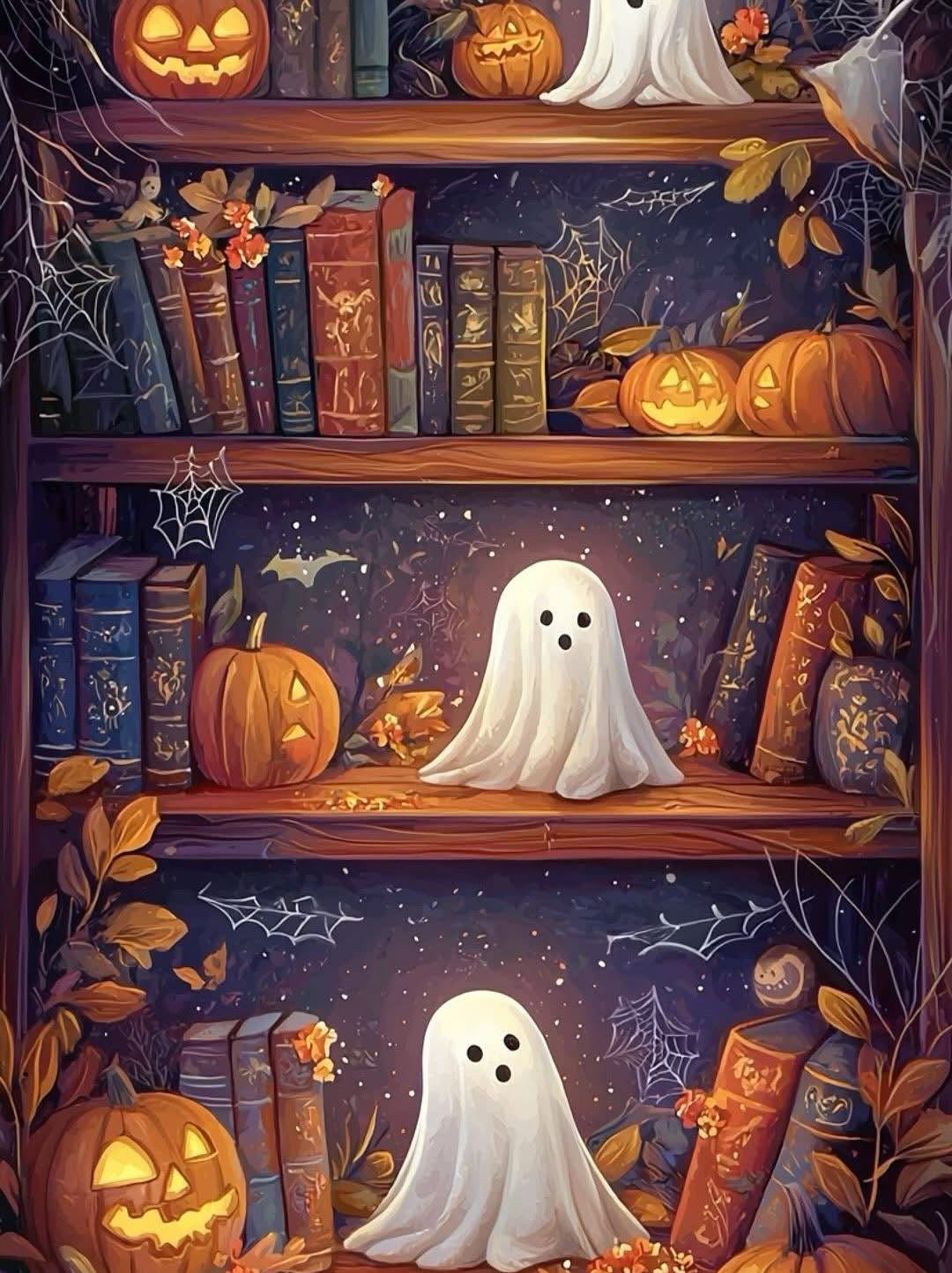 Pumpkin shelf