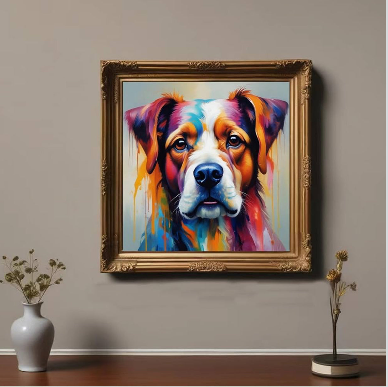 Colourful Dog