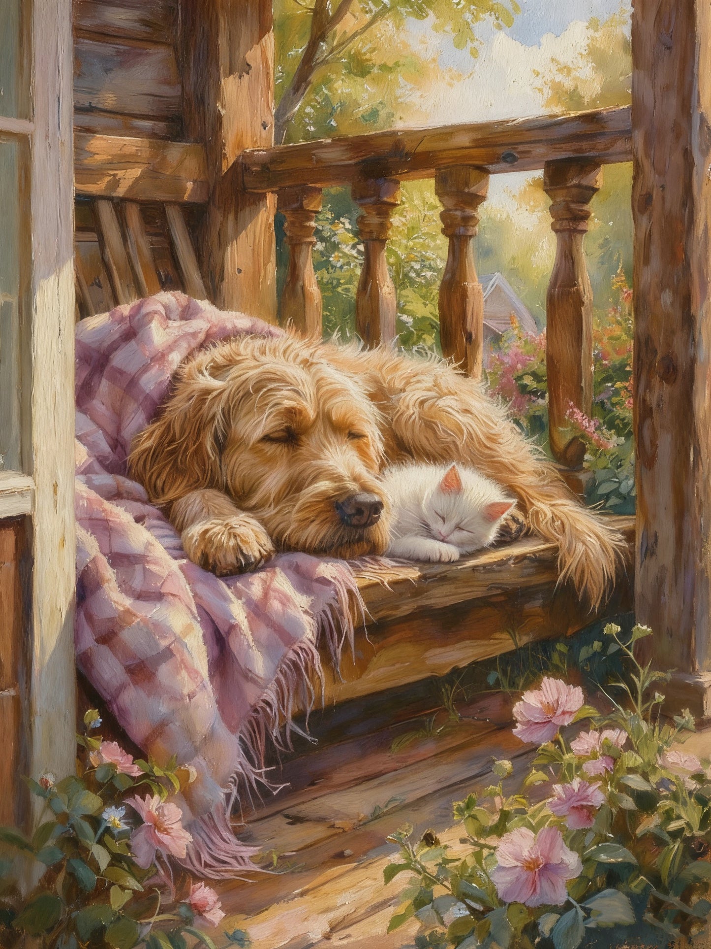 Dog and Cat Nap