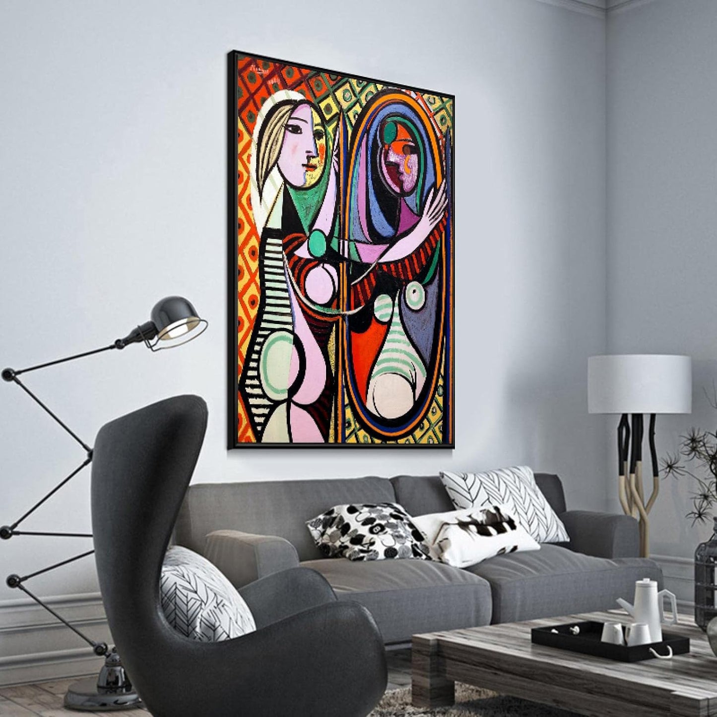 Picasso Girl before a Mirror