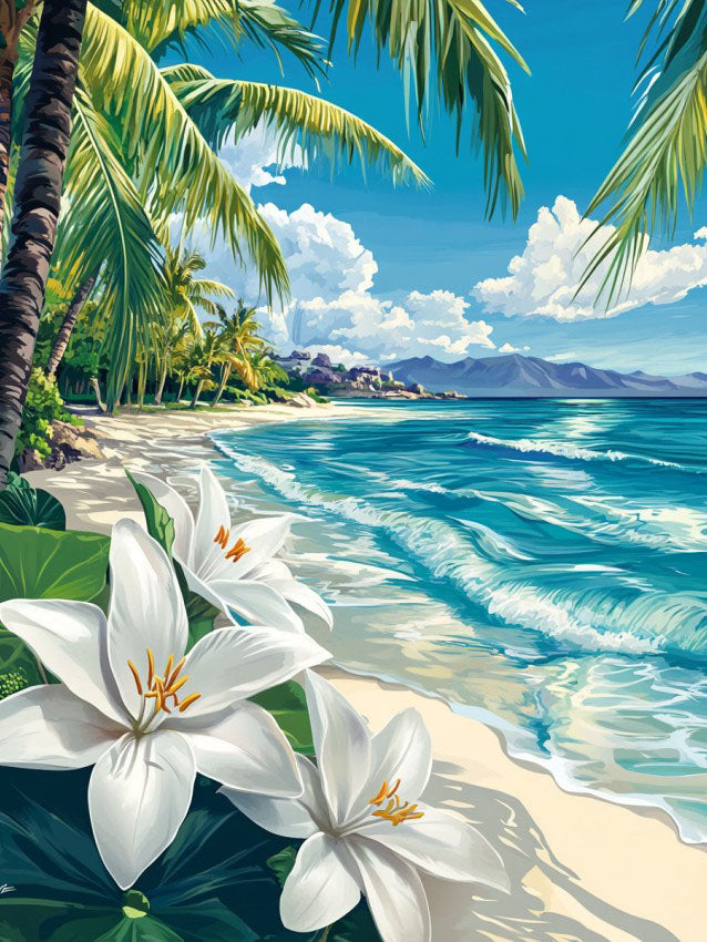 White Lily Seaside