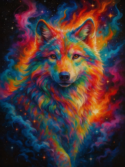 Rainbow Wolf
