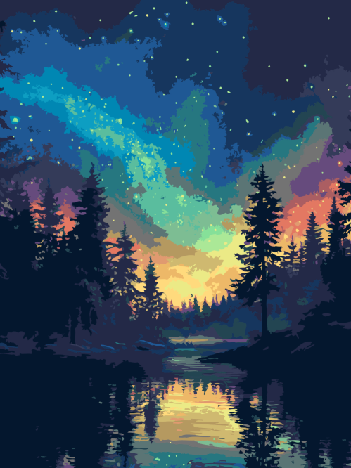 Aurora Forest