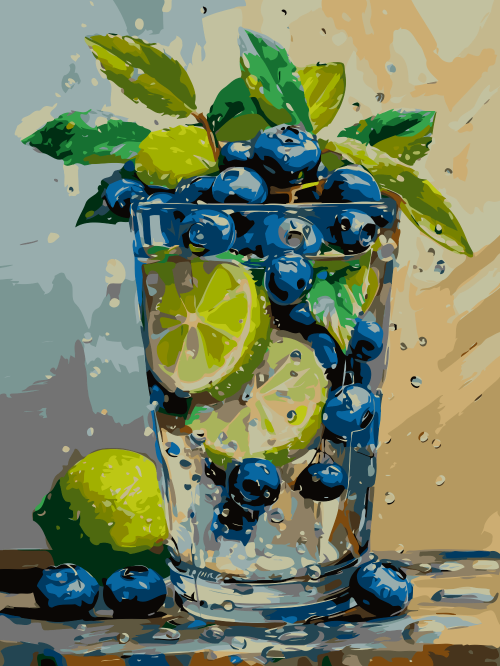 Blueberry & Lime Drink