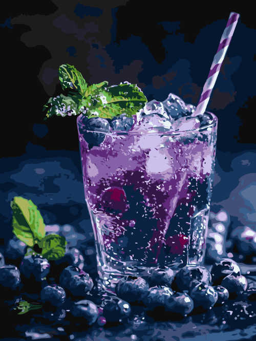 Blueberry Soda