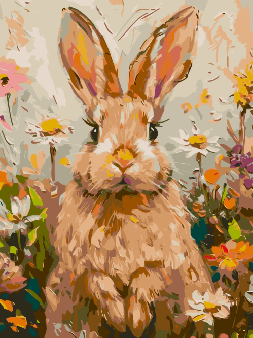 Bunny in Blooms