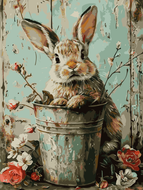 Bunny in a Bucket
