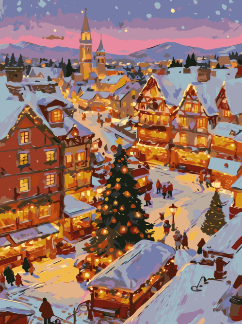 Christmas Town Glow
