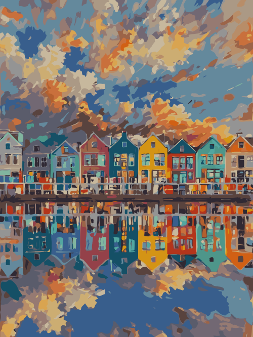 Colourful Harbour Hues