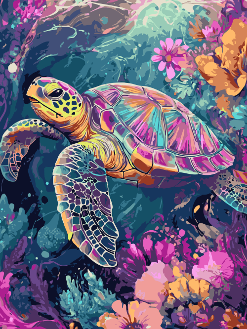 Colourful Turtle
