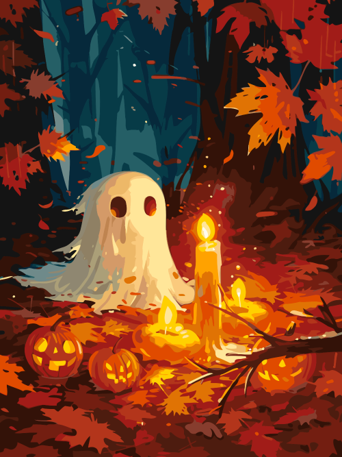 Crying Spooky Ghost