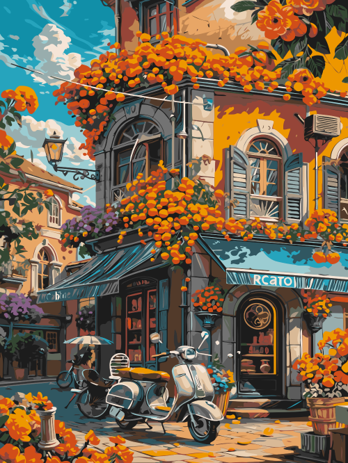 Floral Street Scooter Café