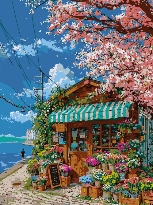 Flower Shop by the Sea