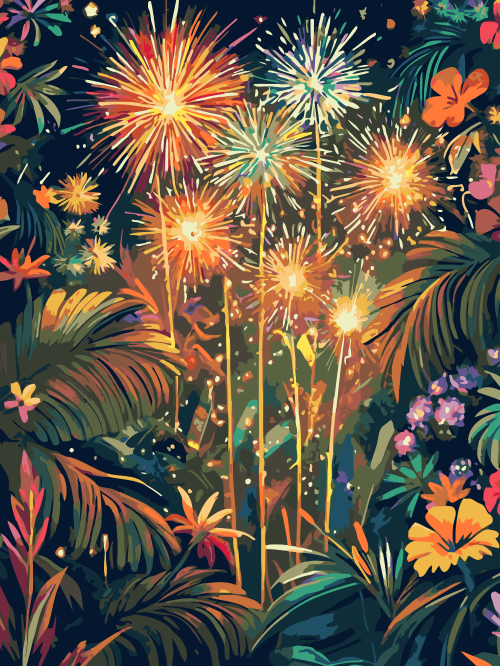 Flower Fireworks