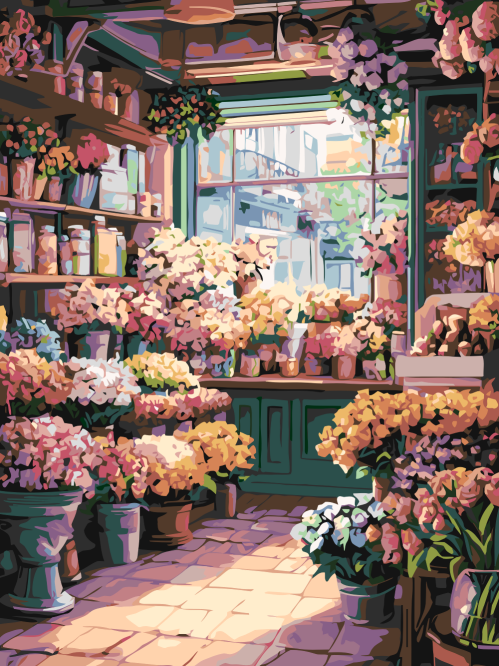 Inside Flower Shop