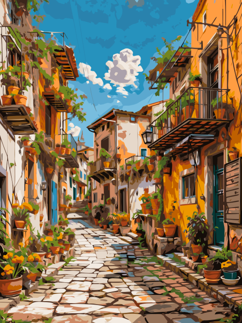 Italian Village Alley