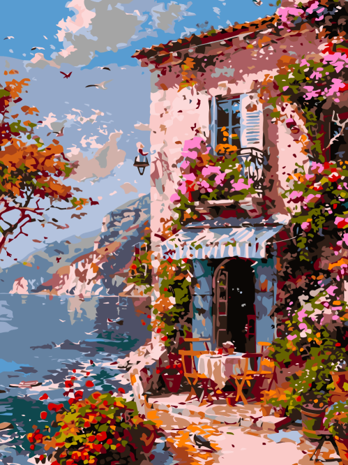 Mediterranean Coastal Café