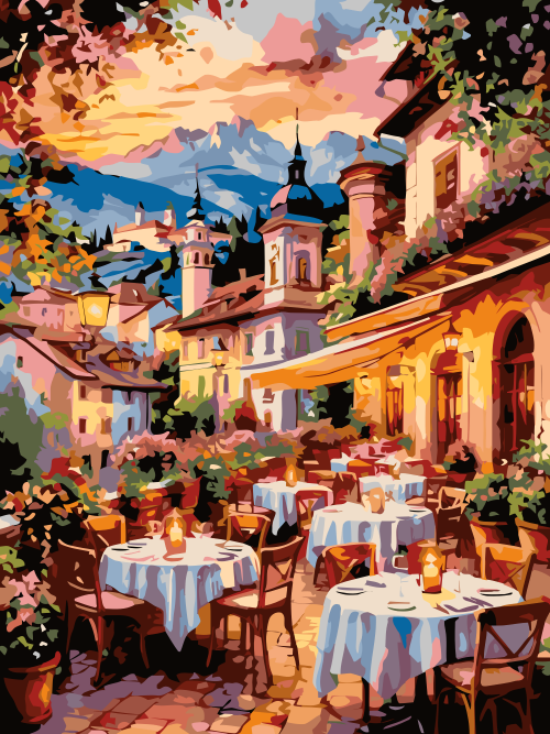 Mountain Town Terrace Dining