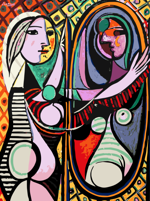 Picasso Girl before a Mirror
