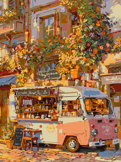 Pink Cafe Van