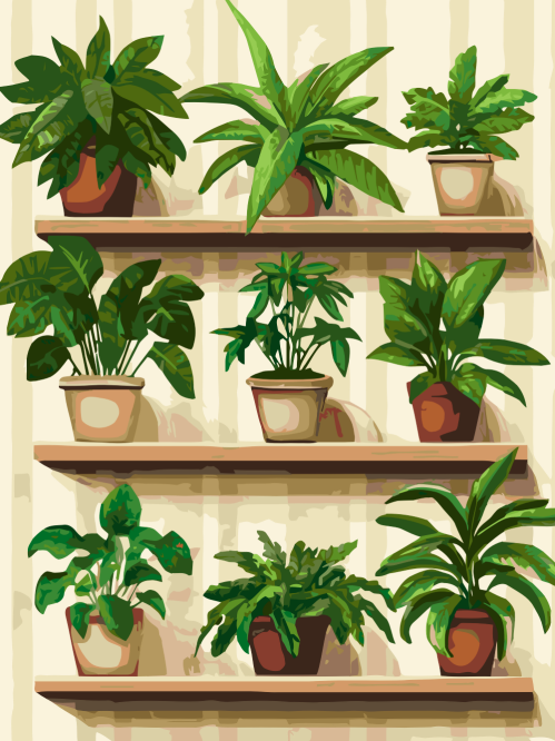 Plants Shelf F2927