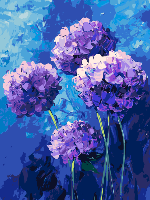 Purple Hydrangea