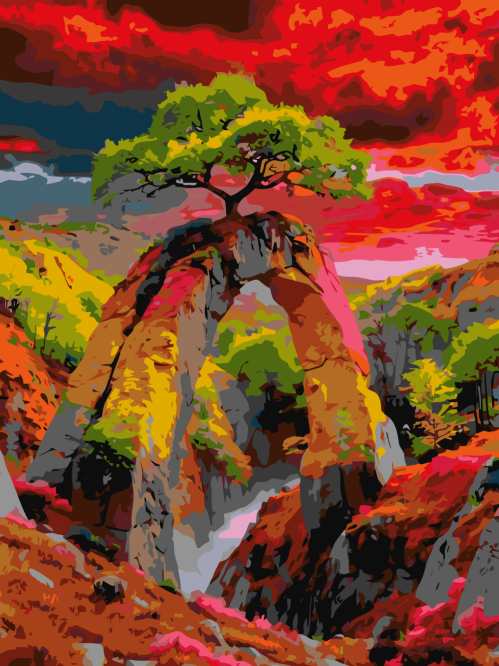 Rainbow Arch Tree