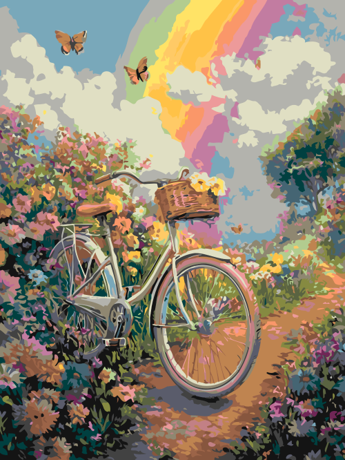 Rainbow Bike
