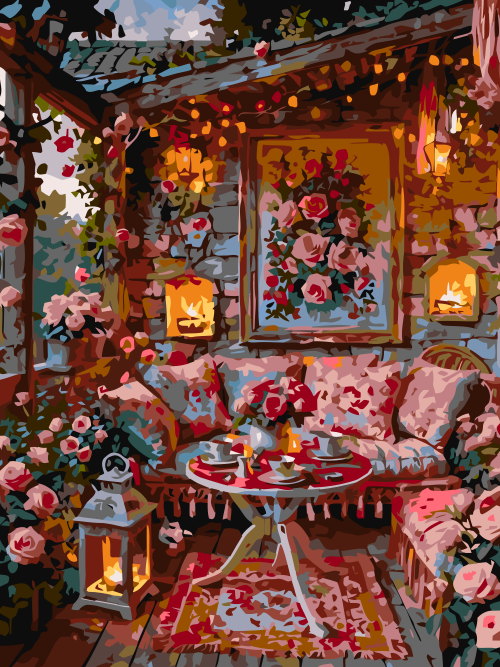 Rose Garden Patio Lounge