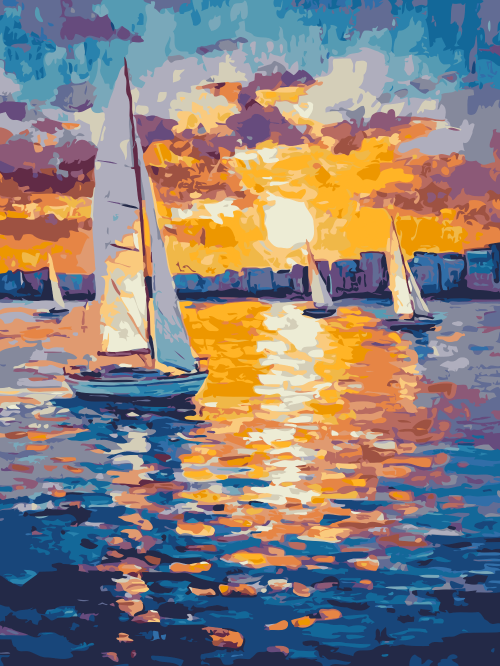 Sailboat at Sunset