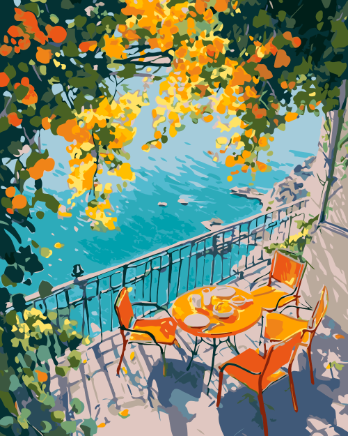 Seaside Balcony View