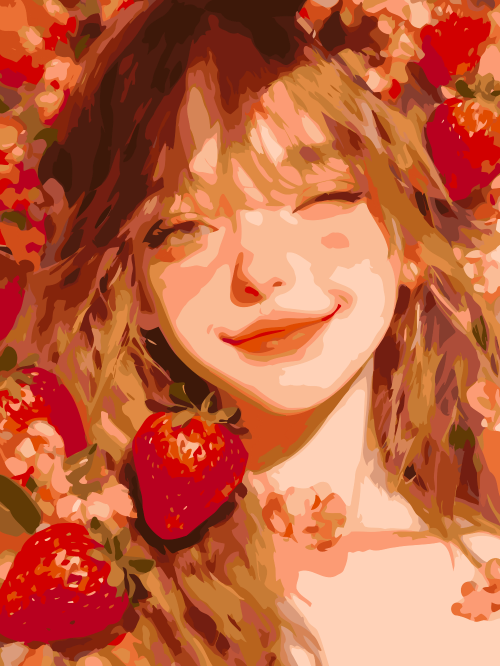 Strawberry  Bloom Girl