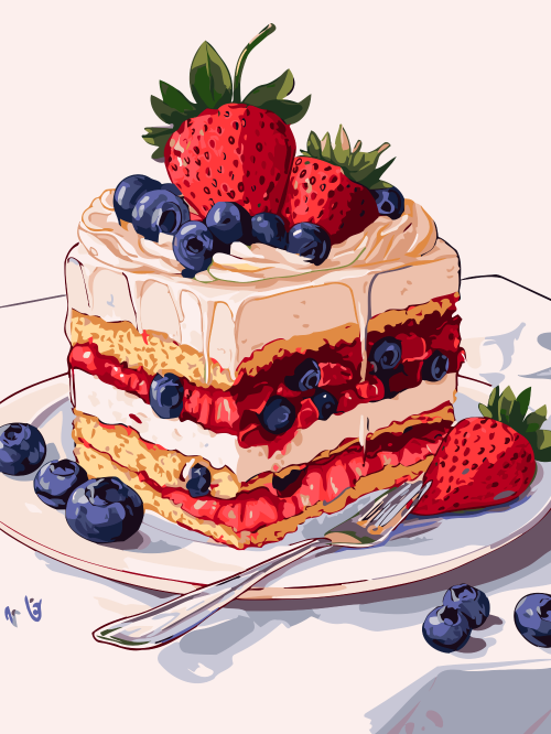 Strawberry Cake