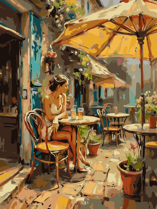 Street Café Moment