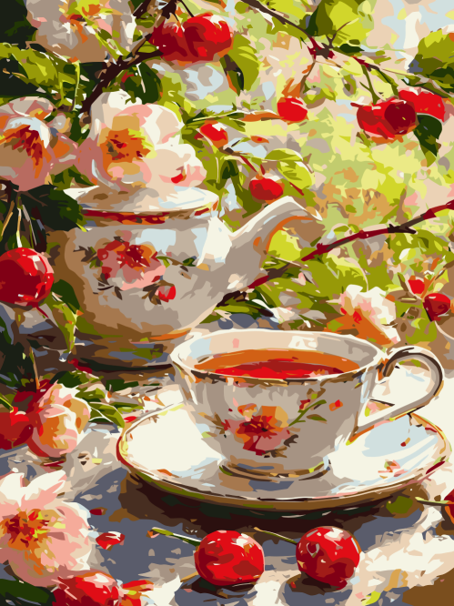 Tea and Cherries