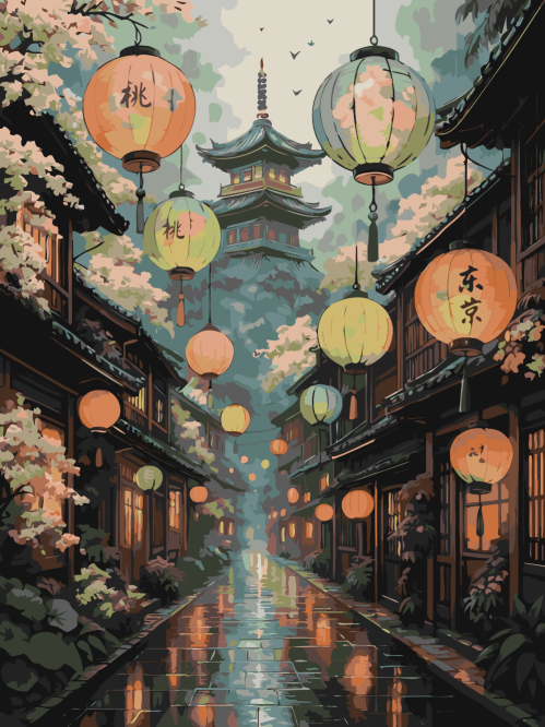 Tokyo Lantern Alley