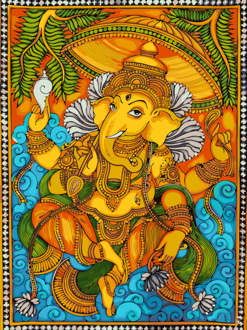 Vibrant Ganesha
