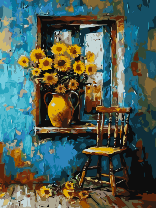 Vincent Van Gogh Sunflower