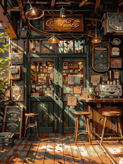 Vintage Cafe Corner