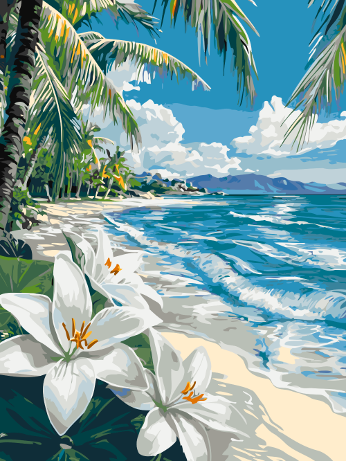 White Lily Seaside