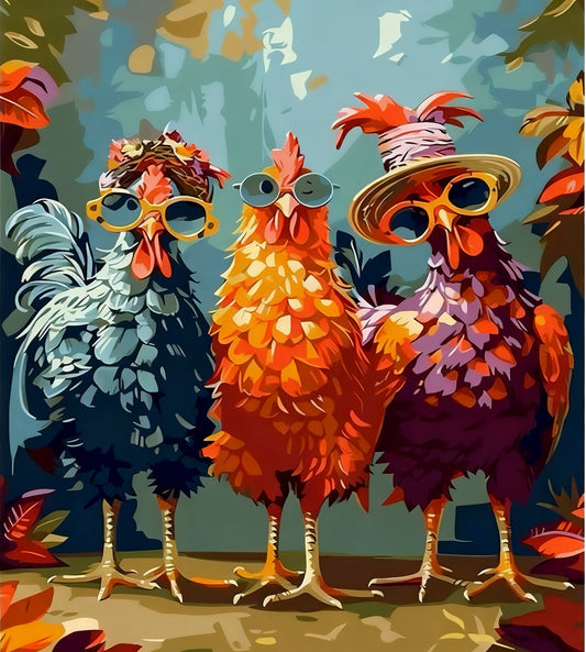 3 Cute Chicks