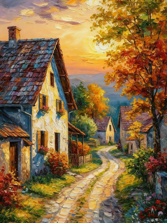 Village Sunset