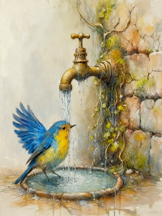 Bird Bathing