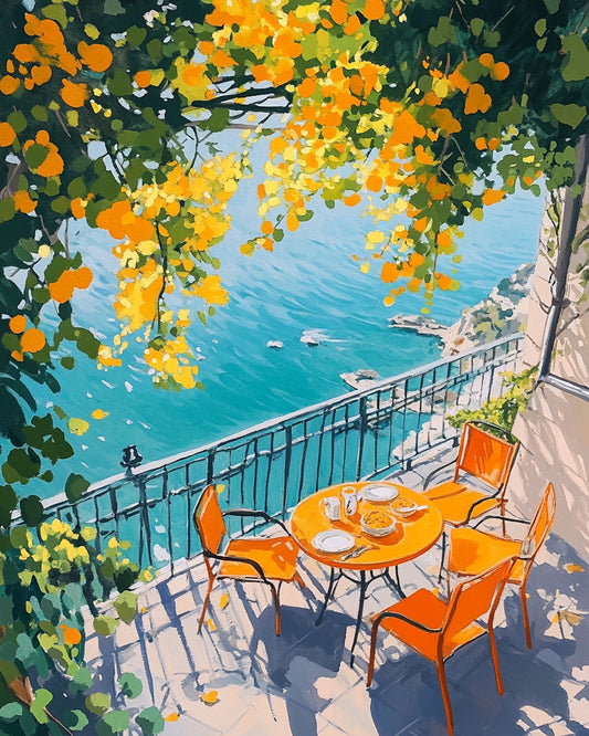 Seaside Balcony View