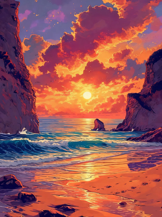 Cliffside Sunset