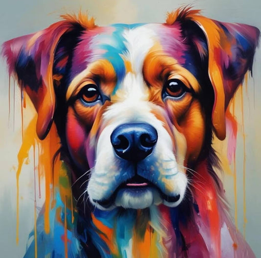Colourful Dog