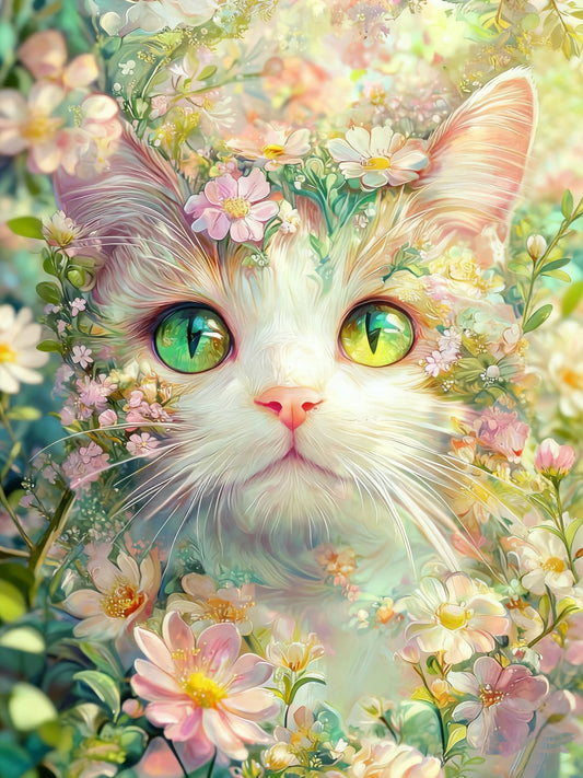 Flower Cat