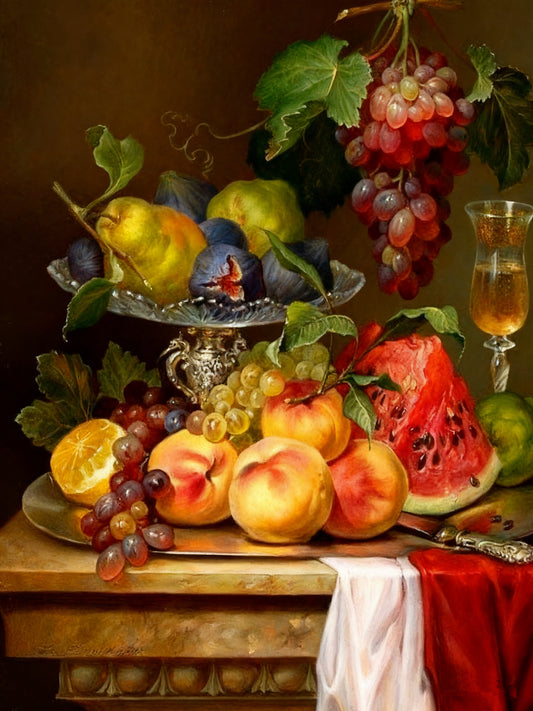 Fruits and Goblet