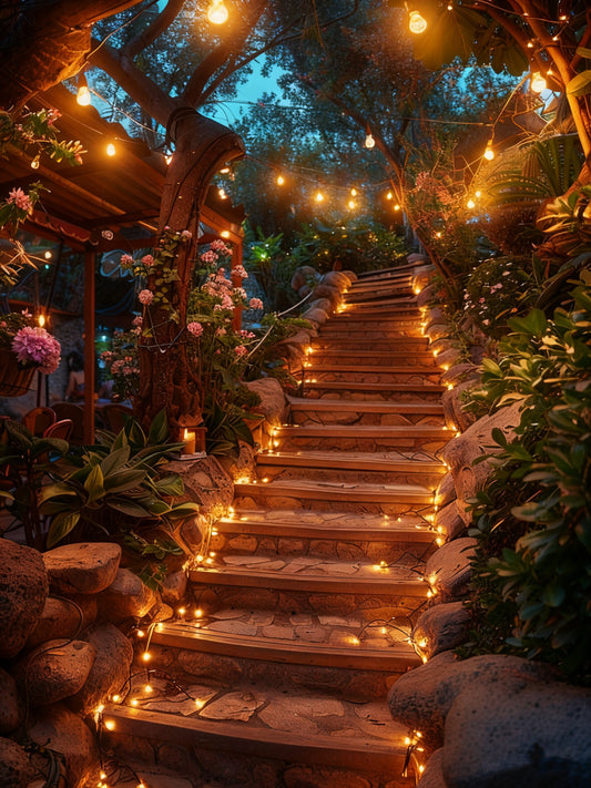 Enchanted Garden Stairway